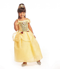 DISNEY STORE BELLE COSTUME FOR KIDS BEAUTY AND THE BEAST