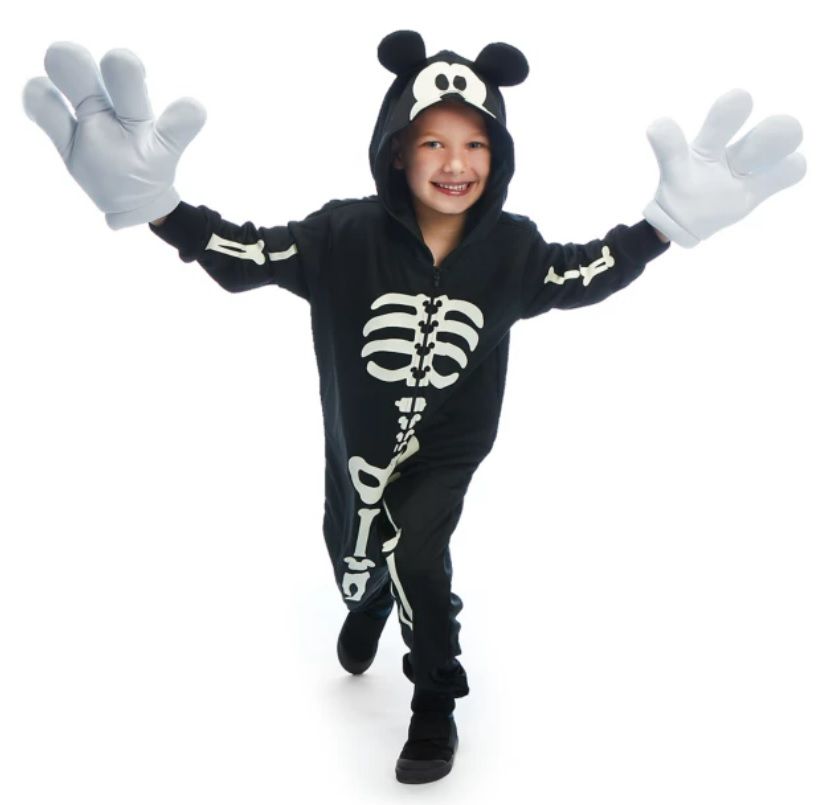 MICKEY MOUSE GLOW-IN-THE-DARK SKELETON