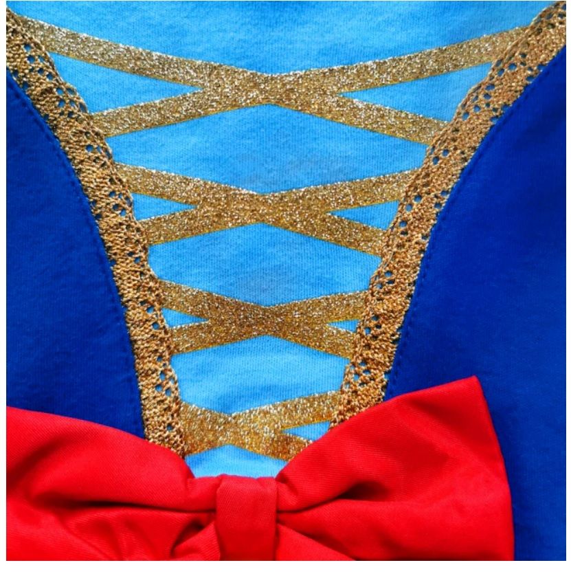 Snow White Bodysuit - Toddler Costume-18-24 months