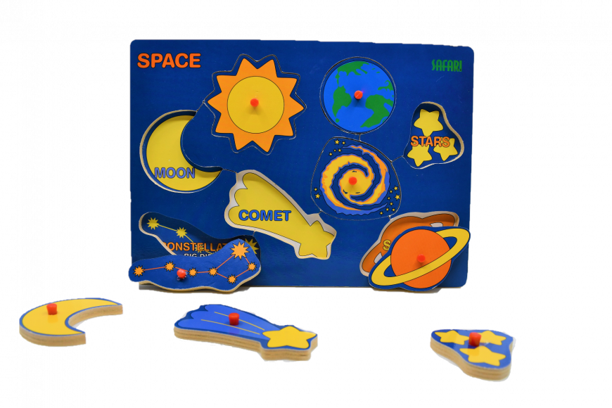 SPACE PEEK INSIDE - SAFARI PUZZLE