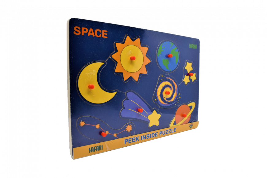 SPACE PEEK INSIDE - SAFARI PUZZLE