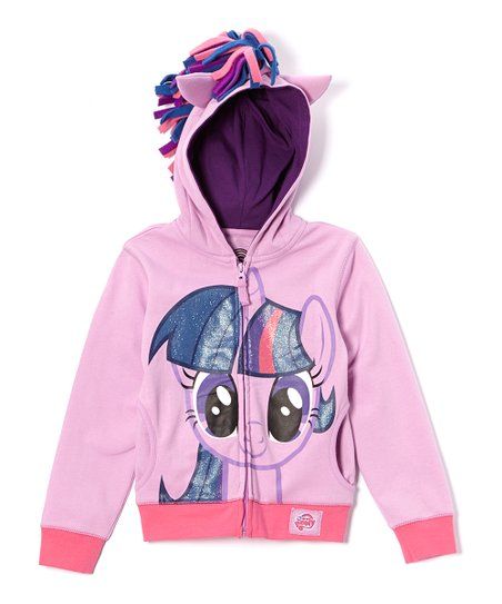 MY LITTLE PONY "TWIGHLIGHT SPARKLE" ZIP-UP HOODIE