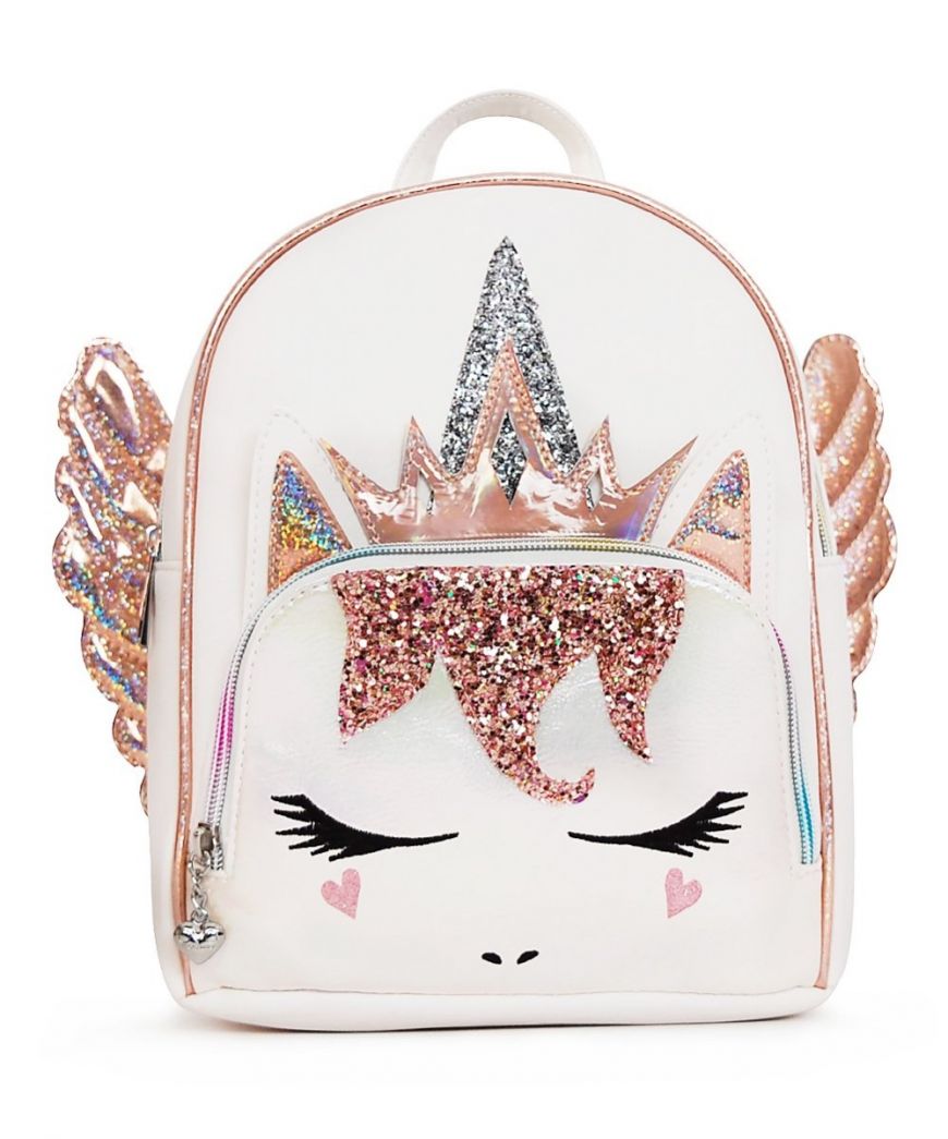 WHITE MISS PEGASUS UNICORN - MINI BACKPACK